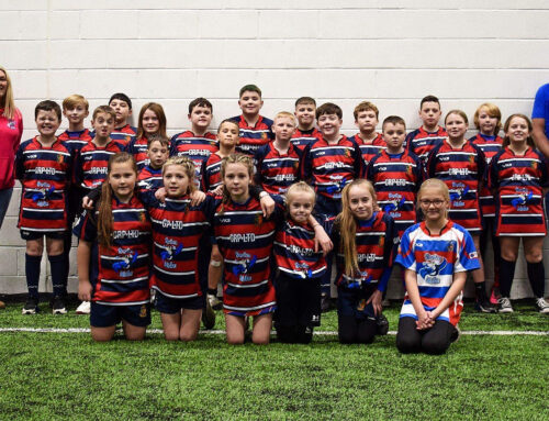 Swimkidz Wales proud to sponsor Pencoed RFC & Ferndale Under 11’s & 12’s mixed rugby team.